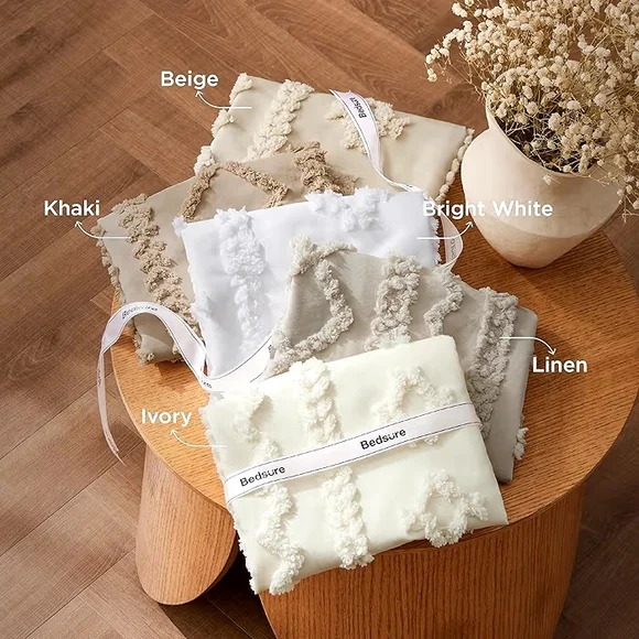 Elegant Tufted Boho Oversized King Comforter  Set - Picture 3 of 9